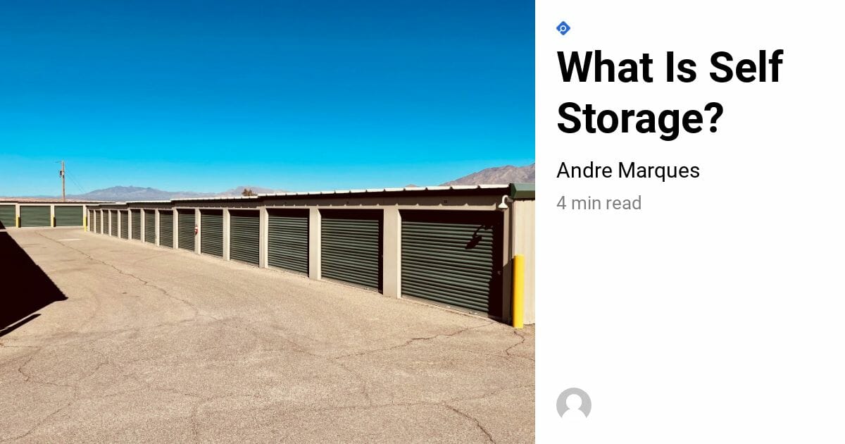 What Is Self Storage? Squab Storage