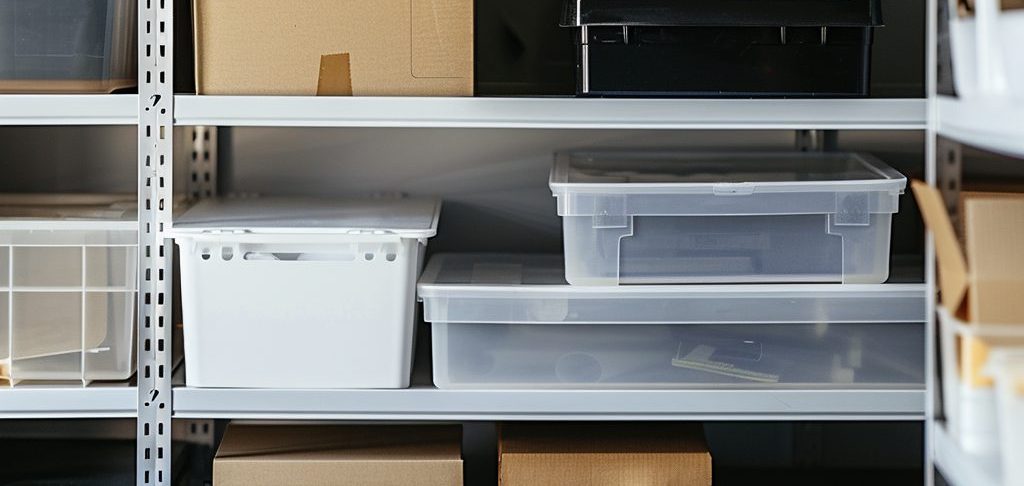 organised boxes