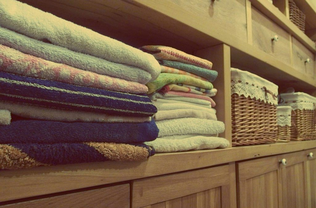 organised towels